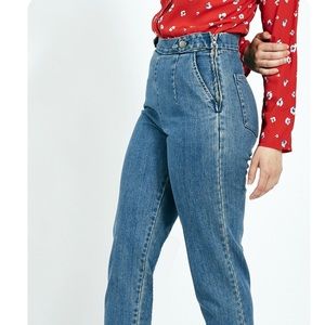 Loup retro cropped jeans